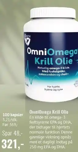 Din Lokale Helsekost OmniOmega Krill Olie tilbud