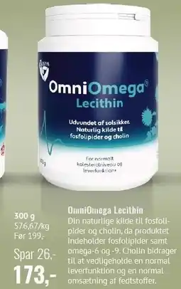 Din Lokale Helsekost OmniOmega Lecithin tilbud