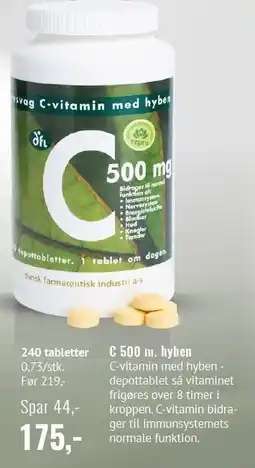 Din Lokale Helsekost C 500 m. hyben tilbud