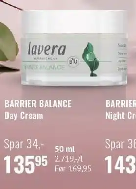 Din Lokale Helsekost BARRIER BALANCE Day Cream 50 ml tilbud