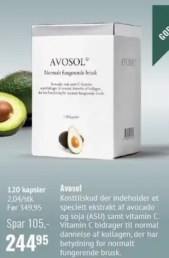 Din Lokale Helsekost Avosol tilbud