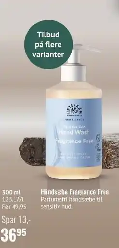 Din Lokale Helsekost Håndsæbe Fragrance Free 300 ml tilbud