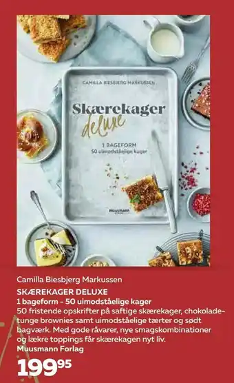 SKÆREKAGER DELUXE 1 bageform - 50 uimodståelige kager