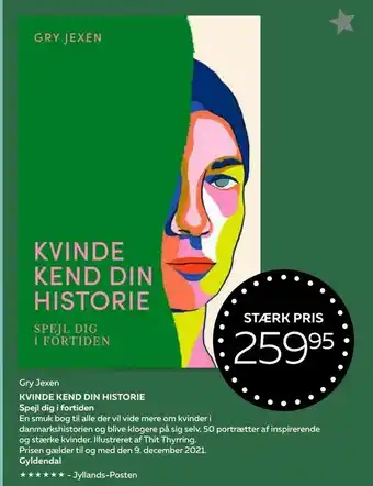 Bog & idé KVINDE KEND DIN HISTORIE Spejl dig i fortiden tilbud