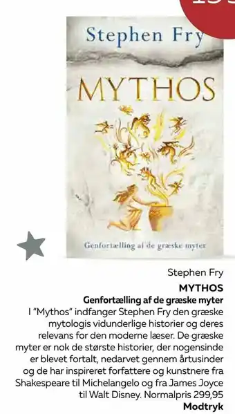 MYTHOS Genfortælling af de græske myter