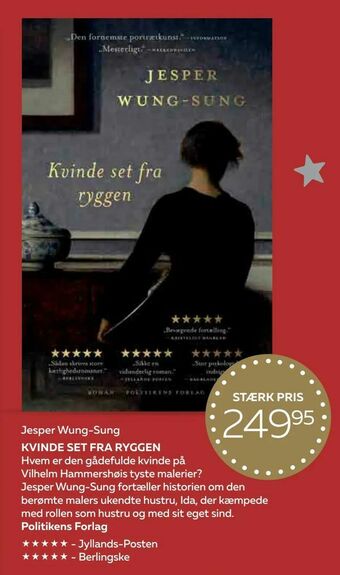 KVINDE SET FRA RYGGEN