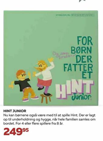 Bog & idé Hint junior tilbud