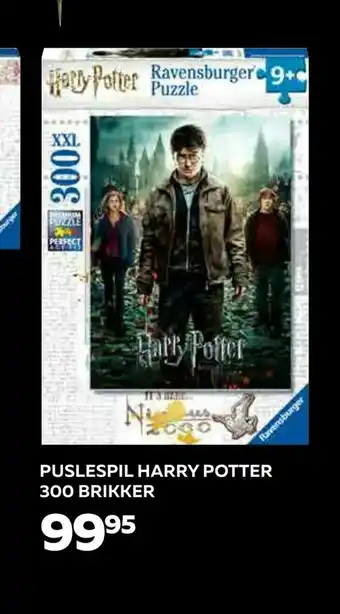 Bog & idé Puslespil harry potter 300 brikker tilbud
