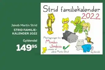 Strid familiekalender 2022 gyldendal