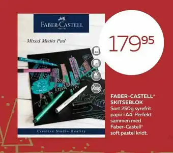 Bog & idé Faber-castell skitseblok tilbud