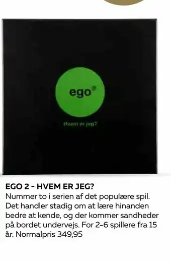 Ego 2 - hvem er jeg?