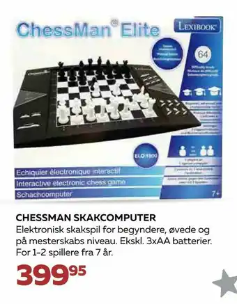 Chessman skakcomputer