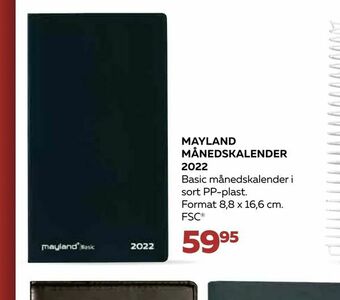Mayland månedskalender