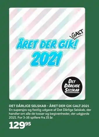 Det dårlige selskab - året der gik galt 2021