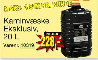 Harald Nyborg Kaminvæske Eksklusiv tilbud