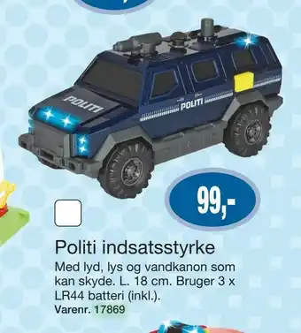 Harald Nyborg Politi indsatsstyrke tilbud