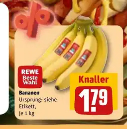 REWE Bananen tilbud