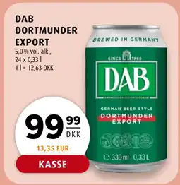 Scandinavian Park DAB DORTMUNDER EXPORT tilbud