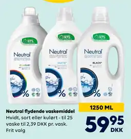 BorderShop Neutral flydende vaskemiddel tilbud