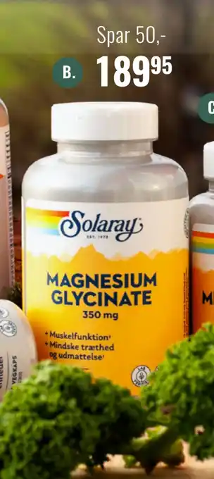 Din Lokale Helsekost Magnesium Glycinate tilbud