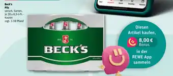 REWE Beck's Pils tilbud