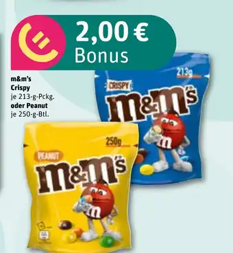 REWE M&m's crispy tilbud