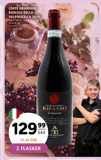 Scandinavian Park CORTE GRANSANI RIPASSO DELLA VALPOLICELLA 2018 tilbud