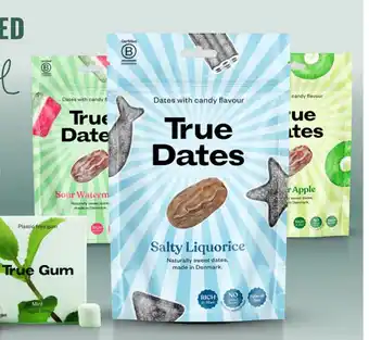 Din Lokale Helsekost True Dates - Sour Apple tilbud