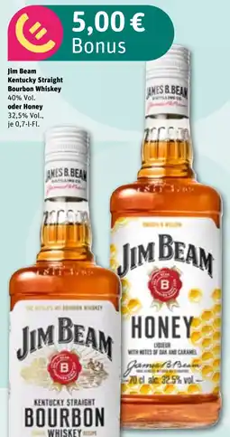 REWE Jim Beam Kentucky Straight Bourbon Whiskey tilbud