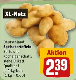 REWE Deutschland: Speisekartoffeln tilbud