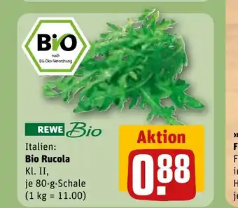 REWE Italien: Bio Rucola tilbud