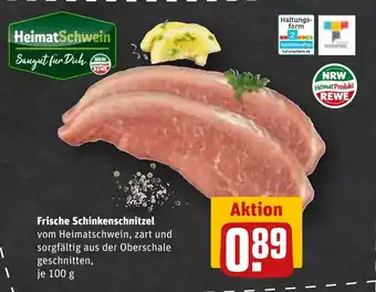 REWE Frische Schinkenschnitzel tilbud