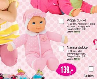 Harald Nyborg Nanna dukke tilbud