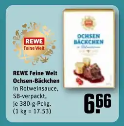 REWE REWE Feine Welt Ochsen-Bäckchen tilbud