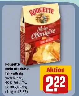 REWE Rougette Mein Ofenkäse fein-würzig tilbud