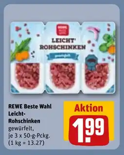 REWE REWE Beste Wahl Leicht- Rohschinken tilbud