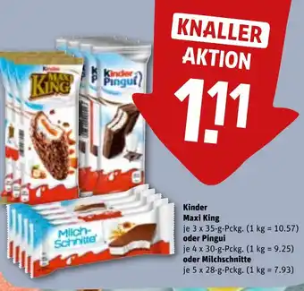 REWE Kinder Maxi King tilbud