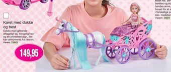 Harald Nyborg Karet med dukke og hest tilbud