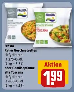 REWE Frosta Rahm Geschnetzeltes tilbud