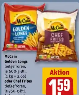 REWE DE McCain Golden Longs tilbud