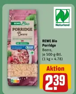 REWE REWE Bio Porridge Beere, tilbud