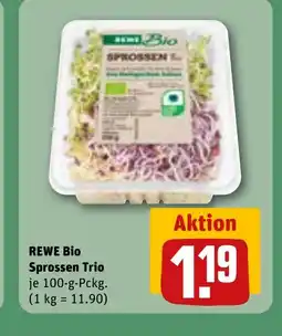 REWE REWE Bio Sprossen Trio je tilbud