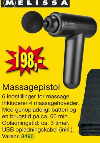 Harald Nyborg Massagepistol tilbud