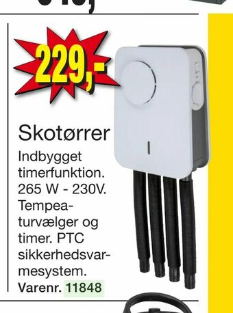 Harald Nyborg Skotørrer tilbud