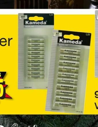 Alkaline batterier