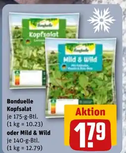 REWE DE Bonduelle Kopfsalat tilbud
