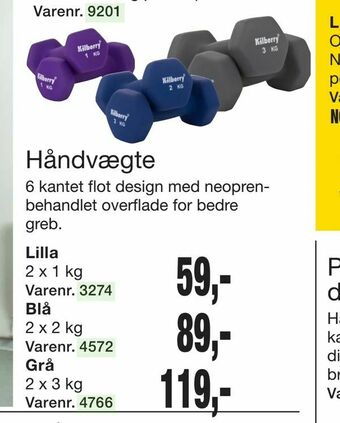 Harald Nyborg Håndvægte tilbud