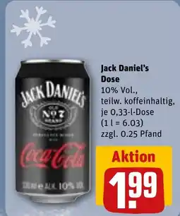 REWE Jack Daniel's Dose tilbud