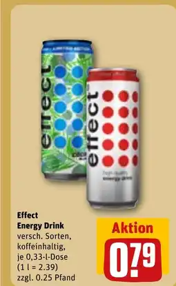 REWE Effect Energy Drink tilbud