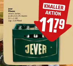 REWE Jever Pilsener tilbud